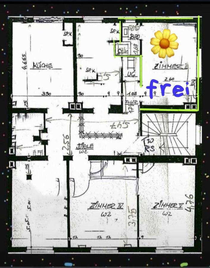 شقة Gaestezimmer Am Weinberg كاسيل المظهر الخارجي الصورة